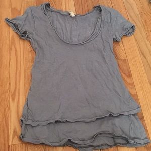 Grey top from Free People